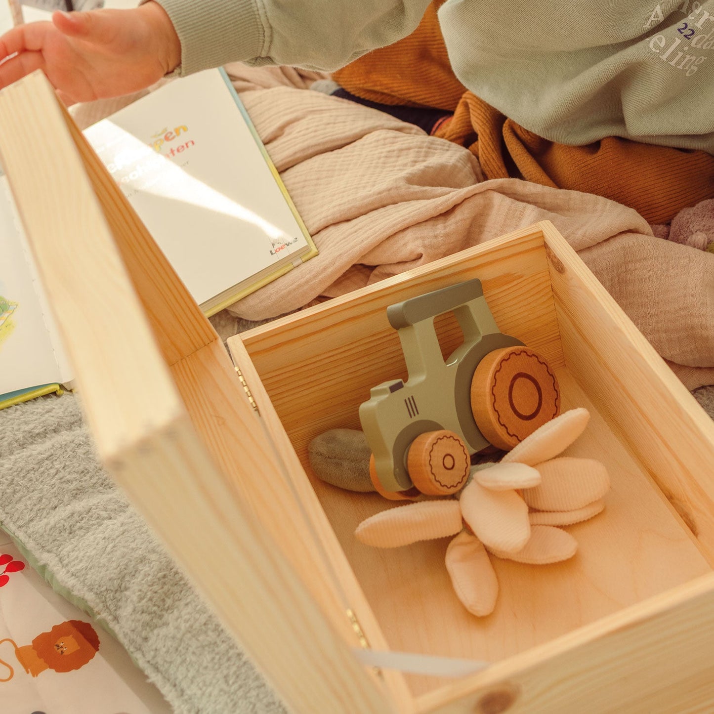 Erinnerungskiste für Kinder mit UV-Druck - Bärchen