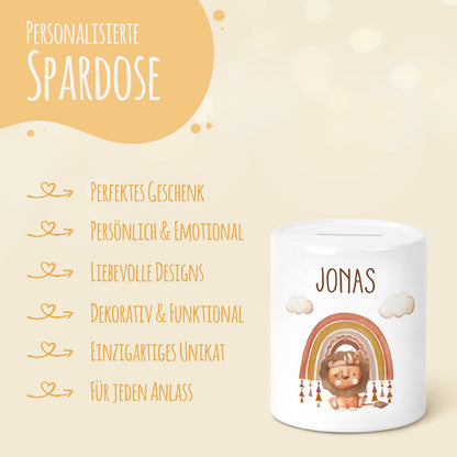 Spardose aus Keramik - Cowboy