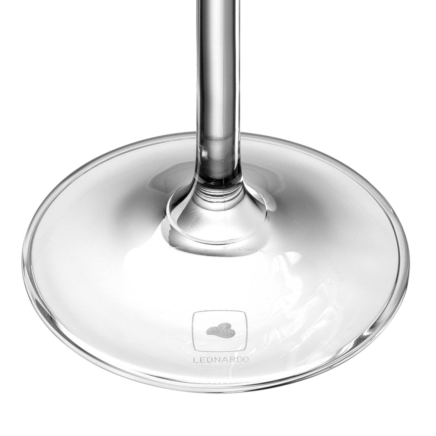 Leonardo Glas mit Gravur - "Elegant"