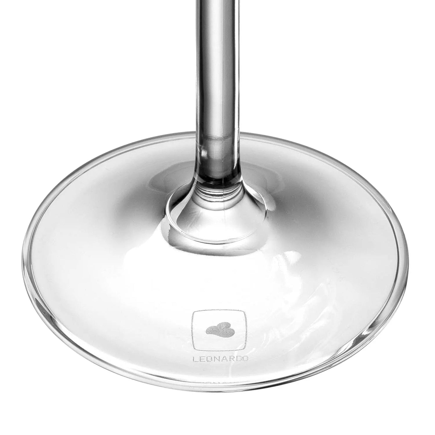 Leonardo Sektgläser mit Gravur im "Wedding" Design als Set inkl. gravierter Holzkiste
