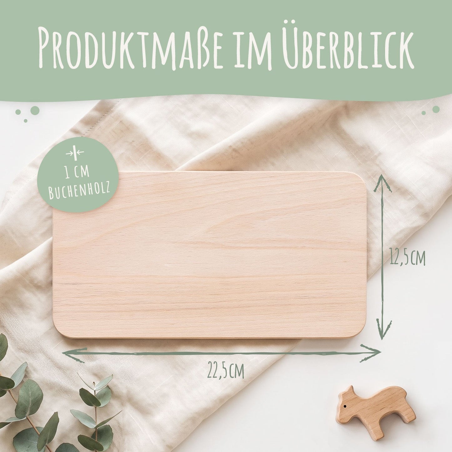 Frühstücksbrettchen "Das 1x1 Brotzeitbrett"