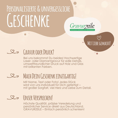 Gravierte Trinkflasche aus Edelstahl - Wunschname