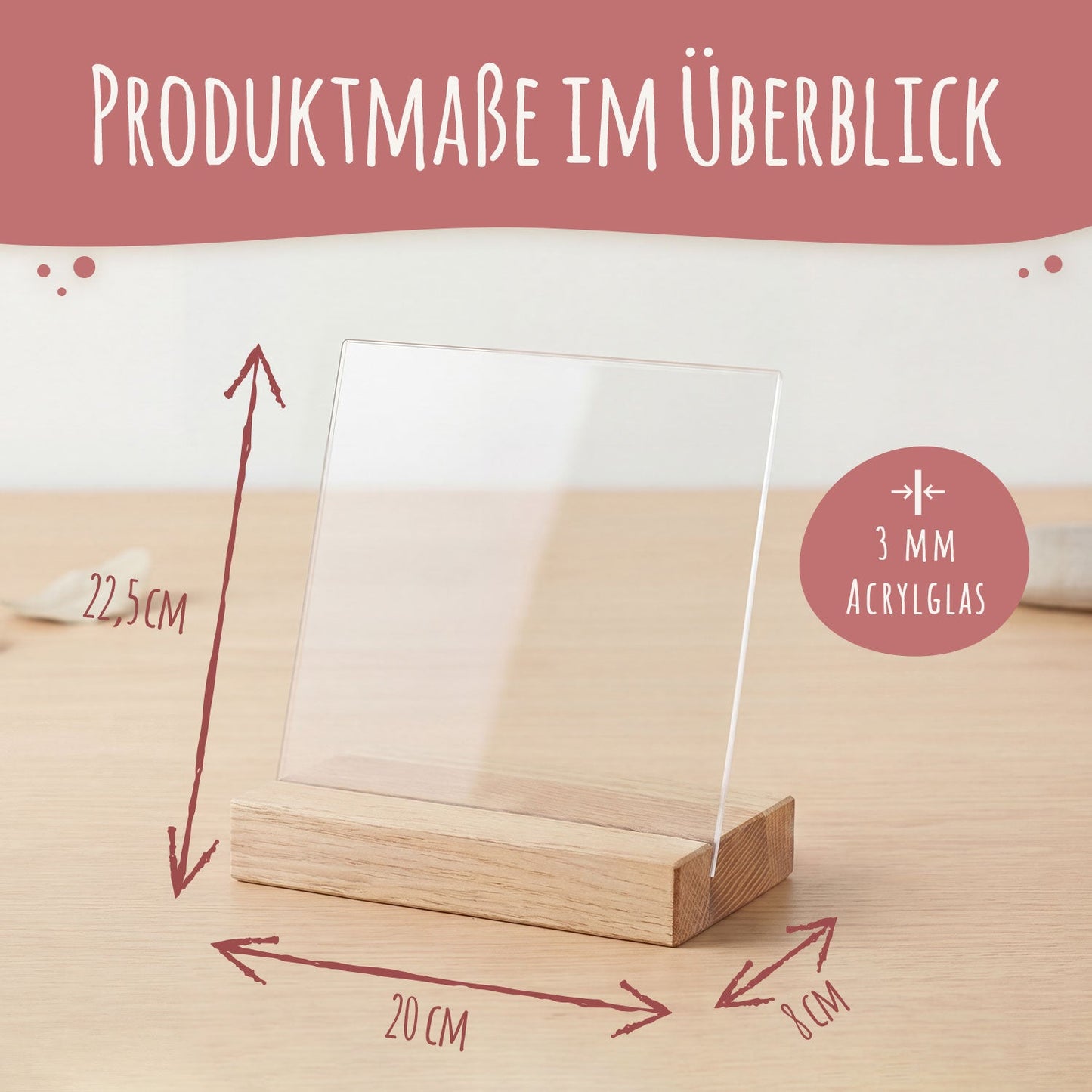 Dein Post als Socialglas mit Foto & Wunschtext - Social Media Geschenk