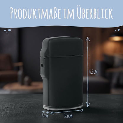 Elektrisches Feuerzeug - Jet Flamme - Nachfüllbar - Real Design