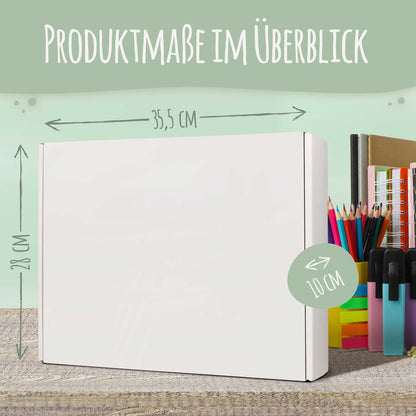 Personalisierte Geschenkbox - Schulranzen - Einschulung