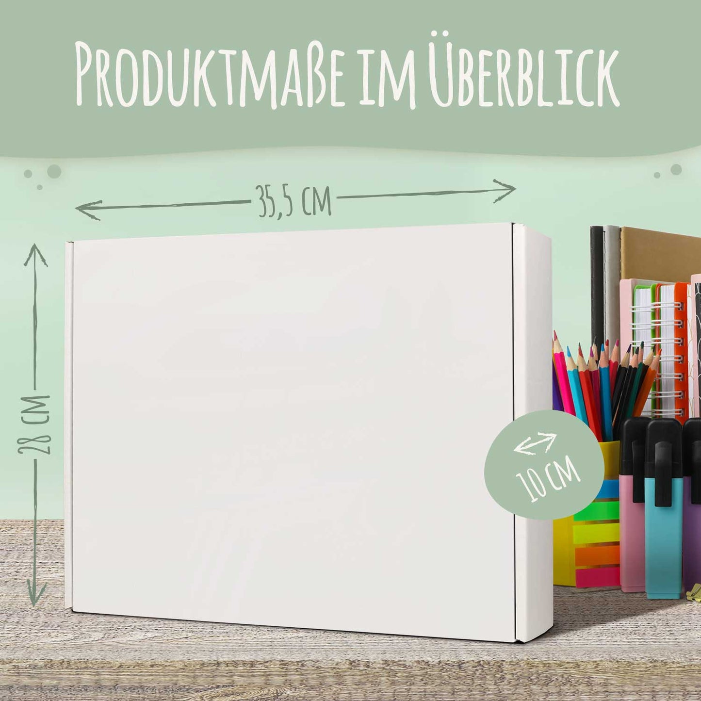 Personalisierte Geschenkbox - Bye Bye Grundschule - Einschulung