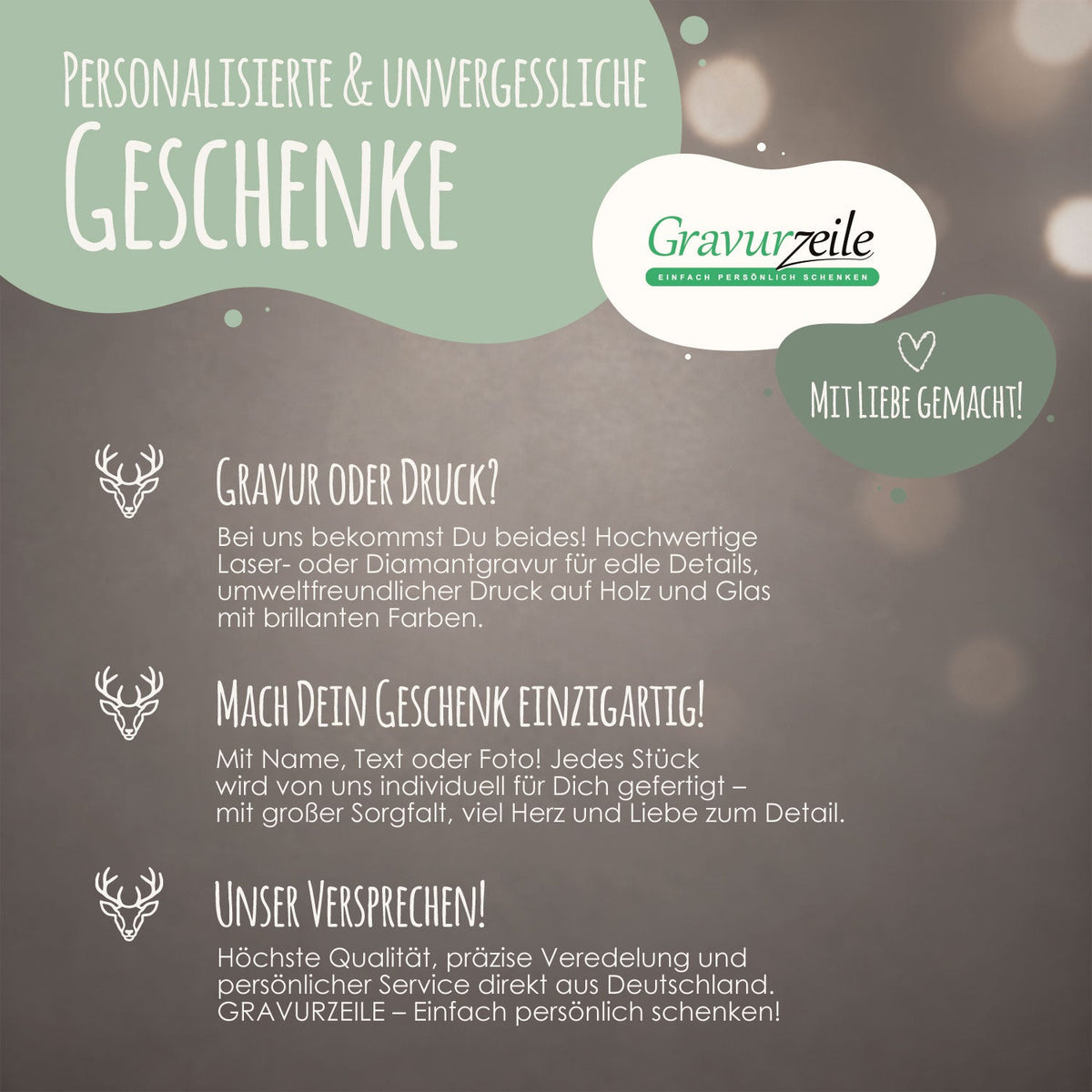 Flachmann aus Edelstahl Geschenkset - personalisiert mit Jägermeister im Set