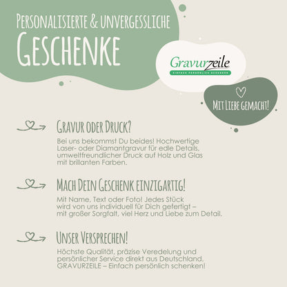 Personalisiertes Lineal zur Einschulung mit verschiedenen Designs