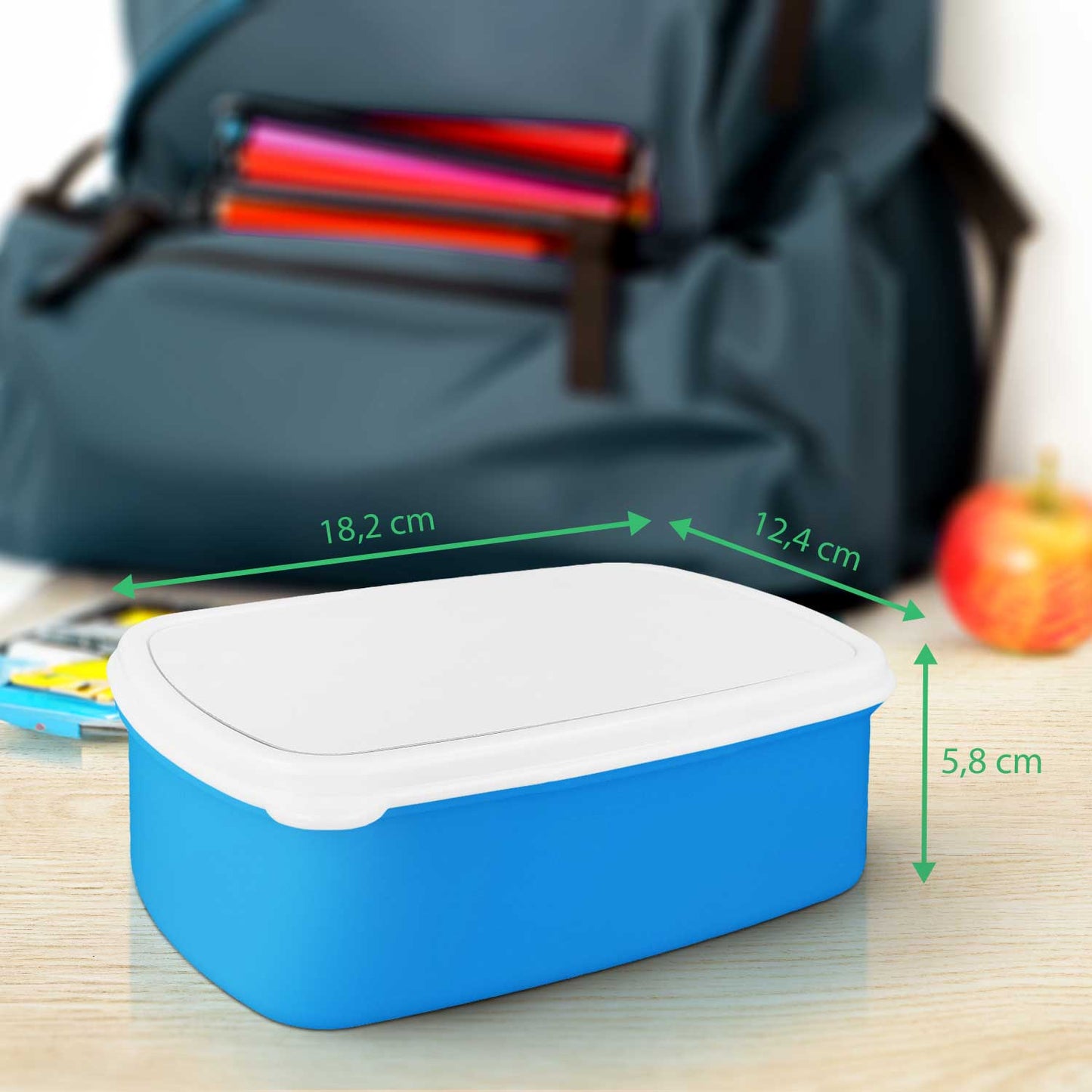 Bedruckte Lunchbox für Kinder - Prinzessin