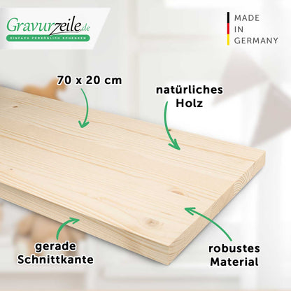 Messlatte mit Namen für Kinder im Giraffe Design