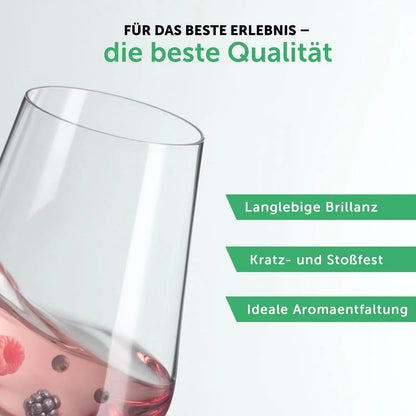 Leonardo Weinglas mit UV-Druck - "Queen Lillet" mit Wunschname