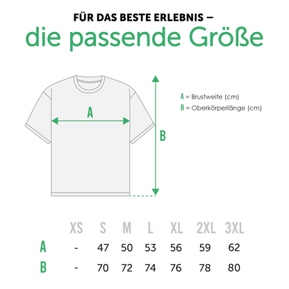 Bedrucktes T-Shirt für Herren - Unser erster Vatertag