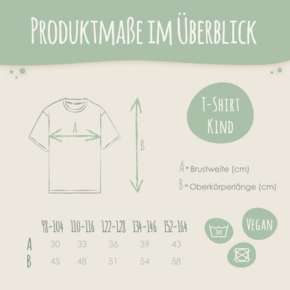 Personalisiertes Kinder T-Shirt - 67 Six Seven