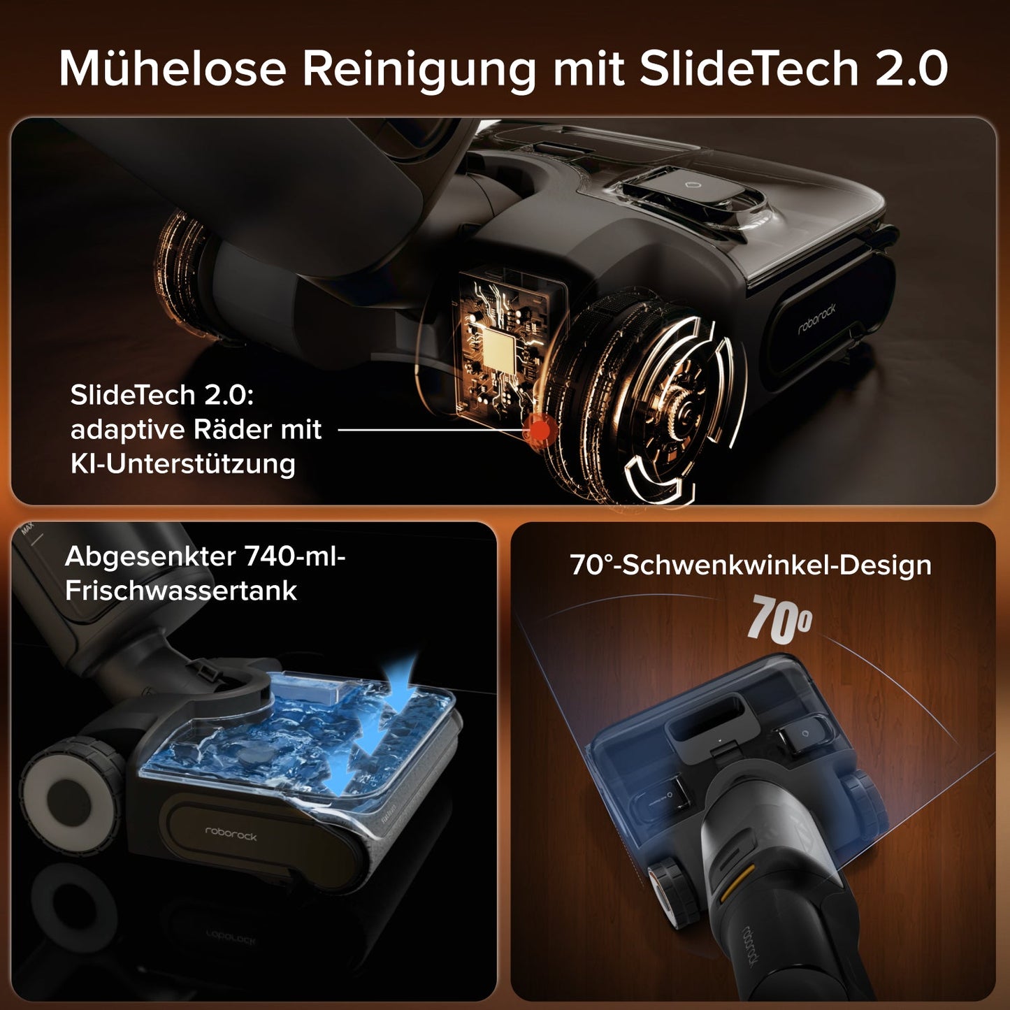 Roborock F25 ACE Combo 5-in-1 Nass- und Trockensauger