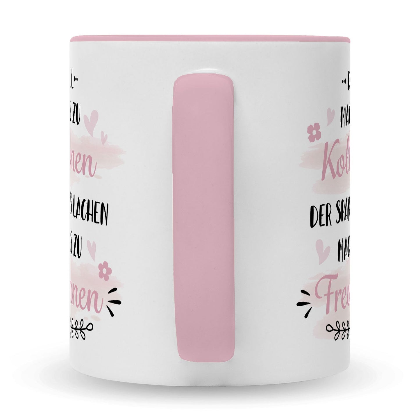 Bedruckte Tasse mit Spruch Der Zufall machte uns zu Kolleginnen