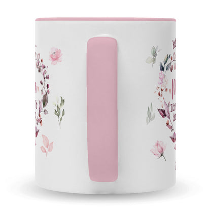 Bedruckte Tasse mit Spruch Keine Angst Mama