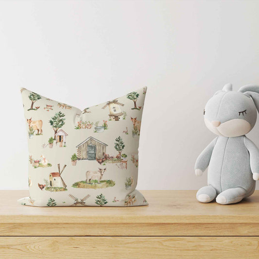 “Auf dem Bauernhof” Premium Kinder Dekokissen