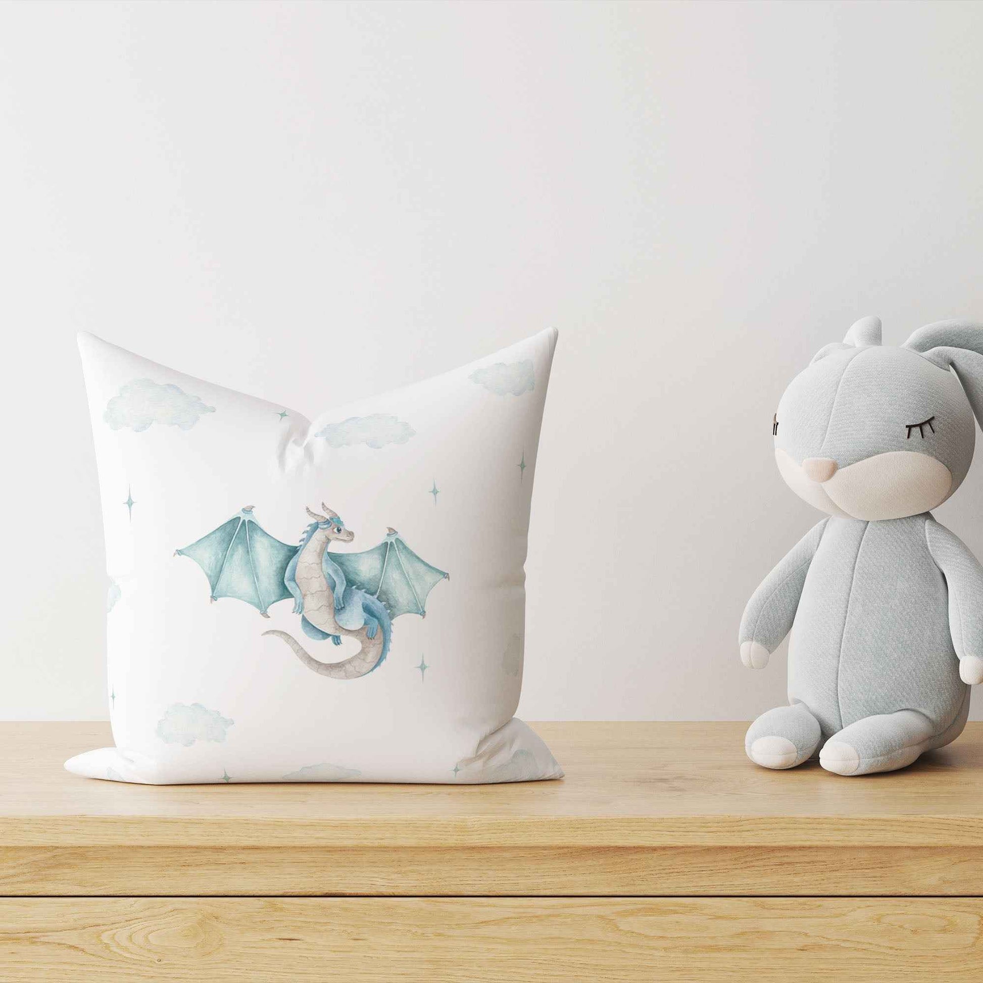 “Drachen” Premium Kinder Dekokissen