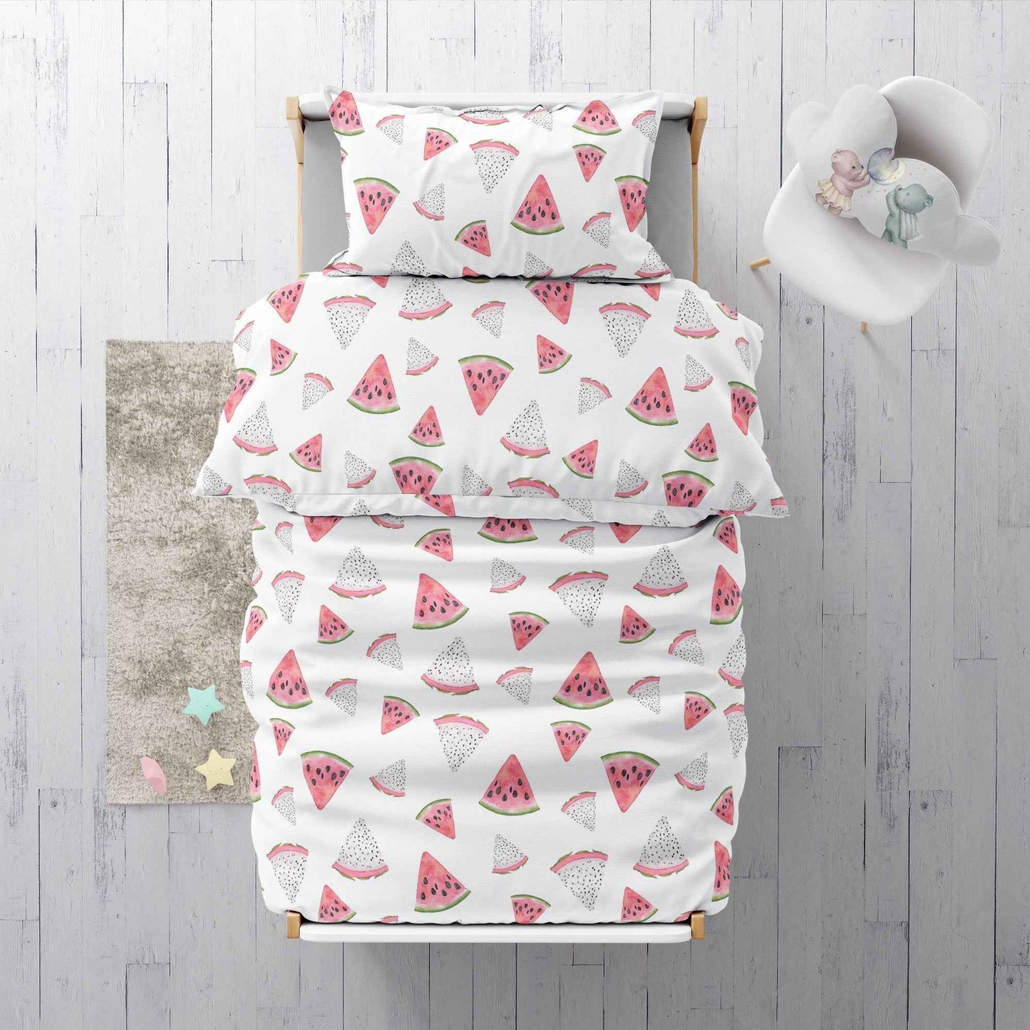 “Melonen” Premium Kinderbettwäsche