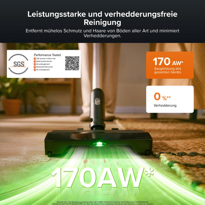 Roborock H60 Hub Pro Akku-Staubsauger mit Absaugstation