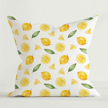 “Zitronen” Premium Kinder Dekokissen