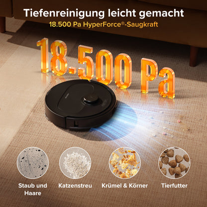 Roborock Qrevo S Pro Saug- und Wischroboter – Saugkraft von 18.500 Pa und Multifunktions-Dockingstation