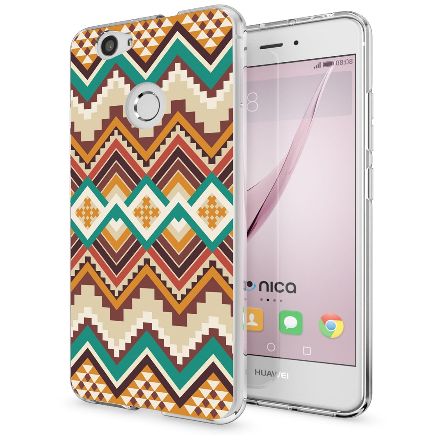 NALIA Handyhülle kompatibel mit Huawei Nova, Slim Silikon Motiv Case Cover Hülle Crystal Schutzhülle Dünn Durchsichtig, Etui Handy-Tasche Back-Cover Smart-Phone Bumper