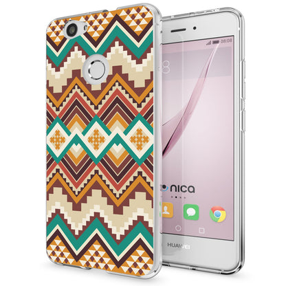 NALIA Handyhülle kompatibel mit Huawei Nova, Slim Silikon Motiv Case Cover Hülle Crystal Schutzhülle Dünn Durchsichtig, Etui Handy-Tasche Back-Cover Smart-Phone Bumper