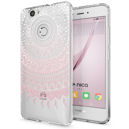 NALIA Handyhülle kompatibel mit Huawei Nova, Slim Silikon Motiv Case Cover Hülle Crystal Schutzhülle Dünn Durchsichtig, Etui Handy-Tasche Back-Cover Smart-Phone Bumper