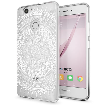 NALIA Handyhülle kompatibel mit Huawei Nova, Slim Silikon Motiv Case Cover Hülle Crystal Schutzhülle Dünn Durchsichtig, Etui Handy-Tasche Back-Cover Smart-Phone Bumper