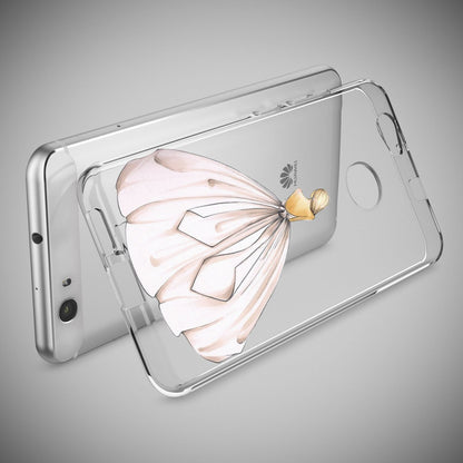 NALIA Handyhülle kompatibel mit Huawei Nova, Slim Silikon Motiv Case Cover Hülle Crystal Schutzhülle Dünn Durchsichtig, Etui Handy-Tasche Back-Cover Smart-Phone Bumper