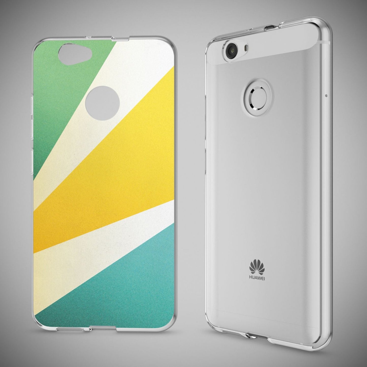 NALIA Handyhülle kompatibel mit Huawei Nova, Slim Silikon Motiv Case Cover Hülle Crystal Schutzhülle Dünn Durchsichtig, Etui Handy-Tasche Back-Cover Smart-Phone Bumper