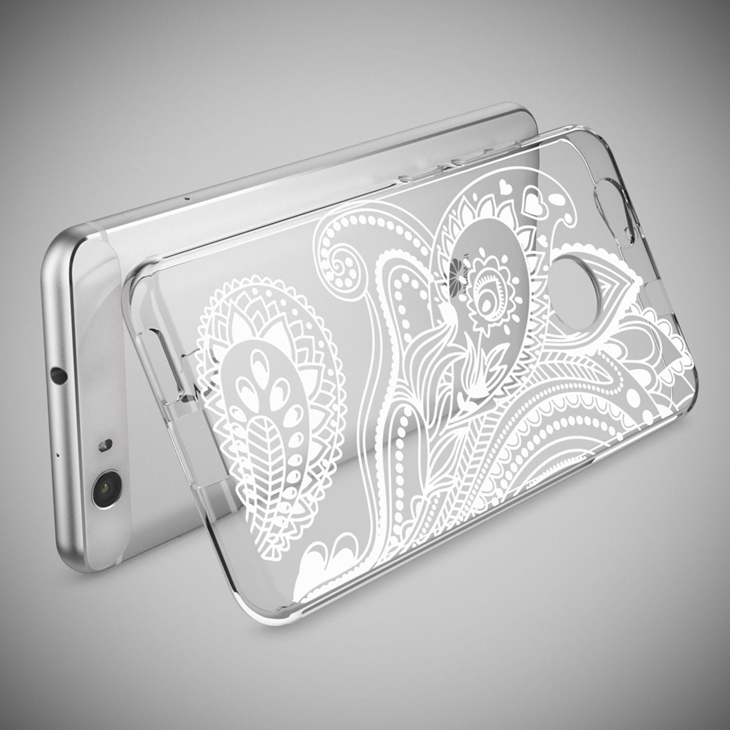 NALIA Handyhülle kompatibel mit Huawei Nova, Slim Silikon Motiv Case Cover Hülle Crystal Schutzhülle Dünn Durchsichtig, Etui Handy-Tasche Back-Cover Smart-Phone Bumper