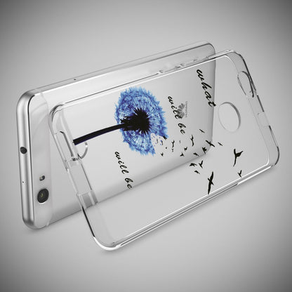 NALIA Handyhülle kompatibel mit Huawei Nova, Slim Silikon Motiv Case Cover Hülle Crystal Schutzhülle Dünn Durchsichtig, Etui Handy-Tasche Back-Cover Smart-Phone Bumper