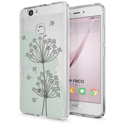 NALIA Handyhülle kompatibel mit Huawei Nova, Slim Silikon Motiv Case Cover Hülle Crystal Schutzhülle Dünn Durchsichtig, Etui Handy-Tasche Back-Cover Smart-Phone Bumper