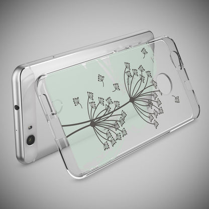 NALIA Handyhülle kompatibel mit Huawei Nova, Slim Silikon Motiv Case Cover Hülle Crystal Schutzhülle Dünn Durchsichtig, Etui Handy-Tasche Back-Cover Smart-Phone Bumper