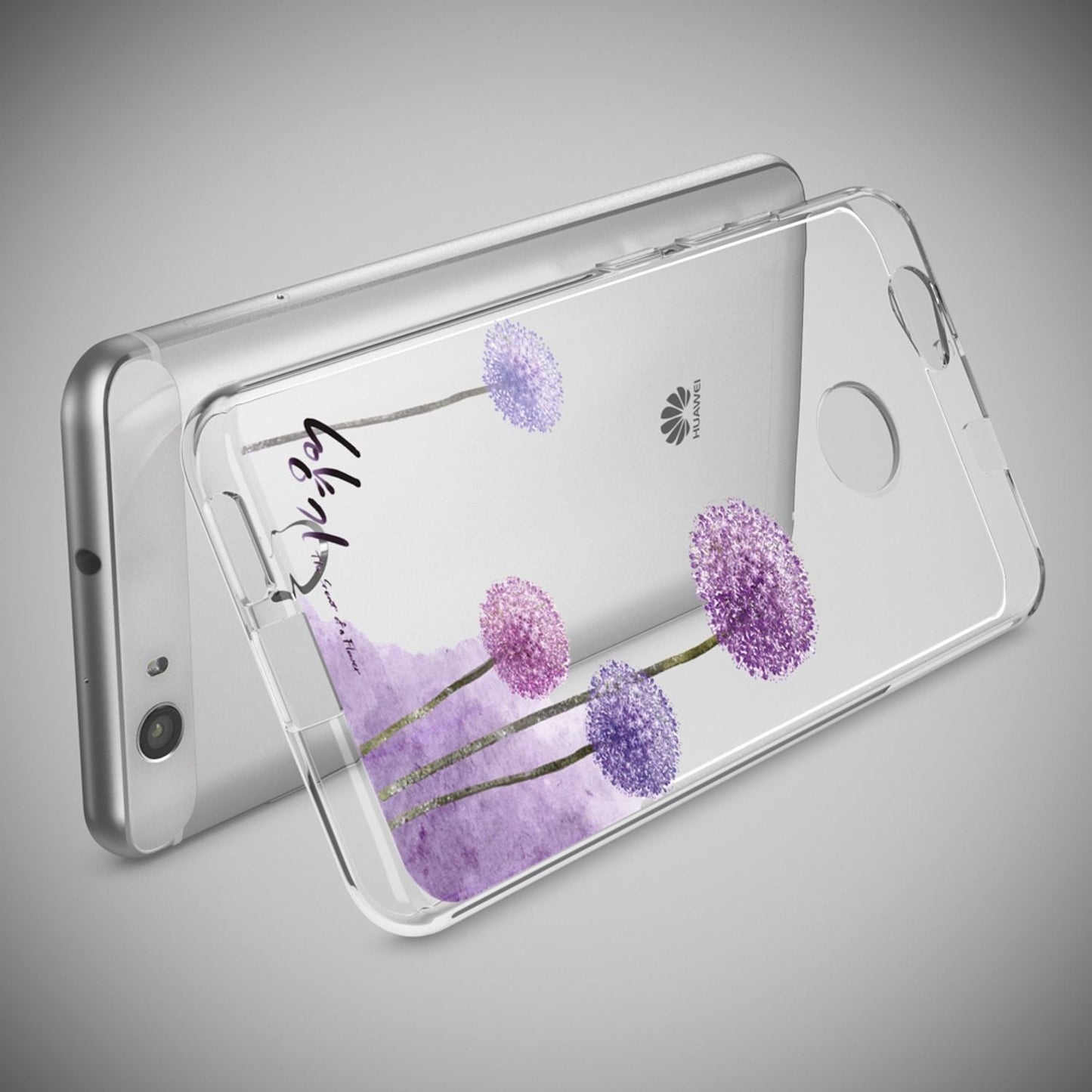 NALIA Handyhülle kompatibel mit Huawei Nova, Slim Silikon Motiv Case Cover Hülle Crystal Schutzhülle Dünn Durchsichtig, Etui Handy-Tasche Back-Cover Smart-Phone Bumper