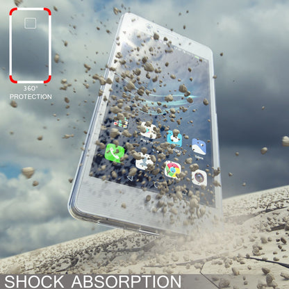 NALIA 360 Grad Handyhülle kompatibel mit Huawei P9 Lite 2016, Full Cover Vorne Hinten Rundum Doppel-Schutz Hülle Dünnes Ganzkörper Case Handy-Tasche Transparenter Displayschutz Rückseite - Gold