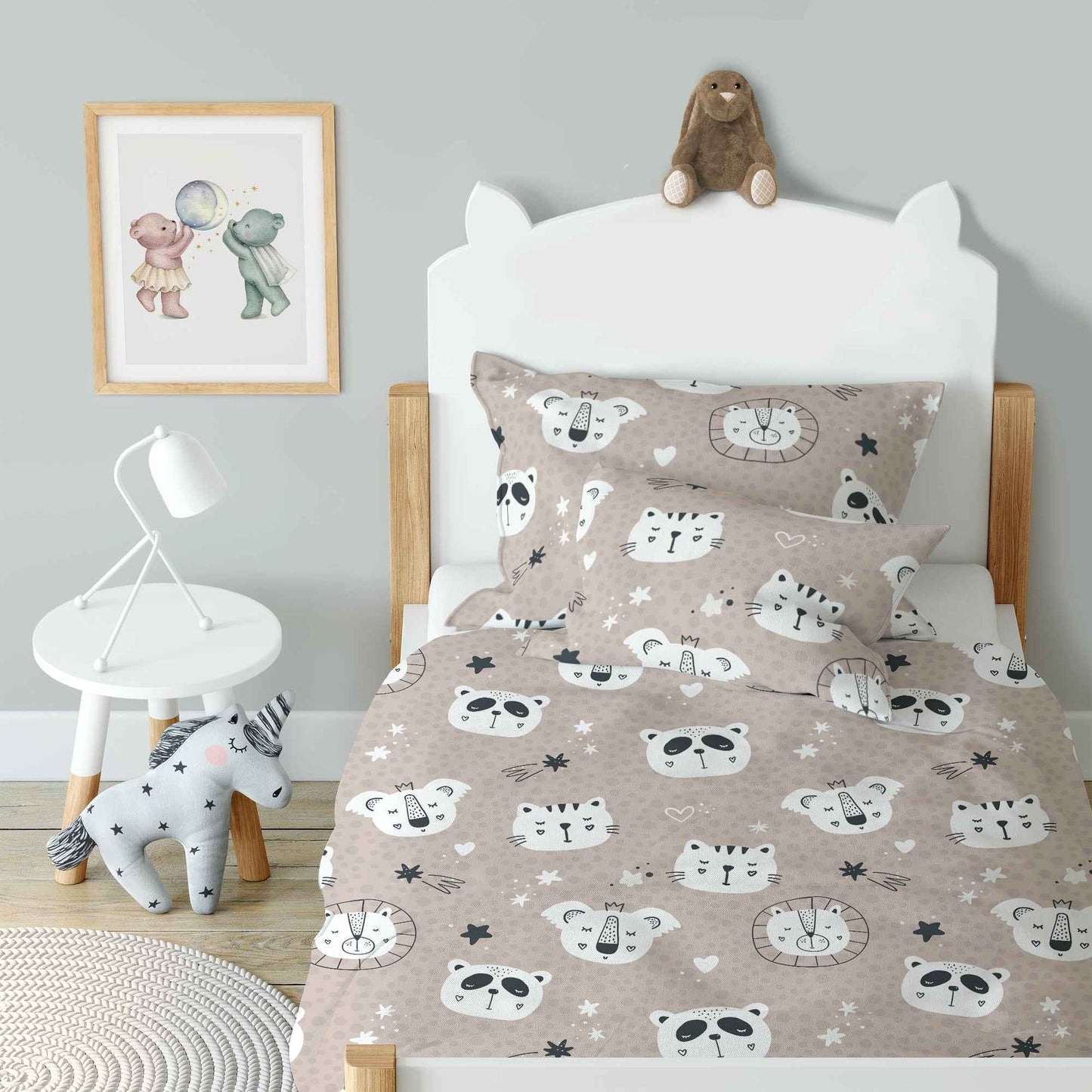 "Zootiere" Premium Kinderbettwäsche