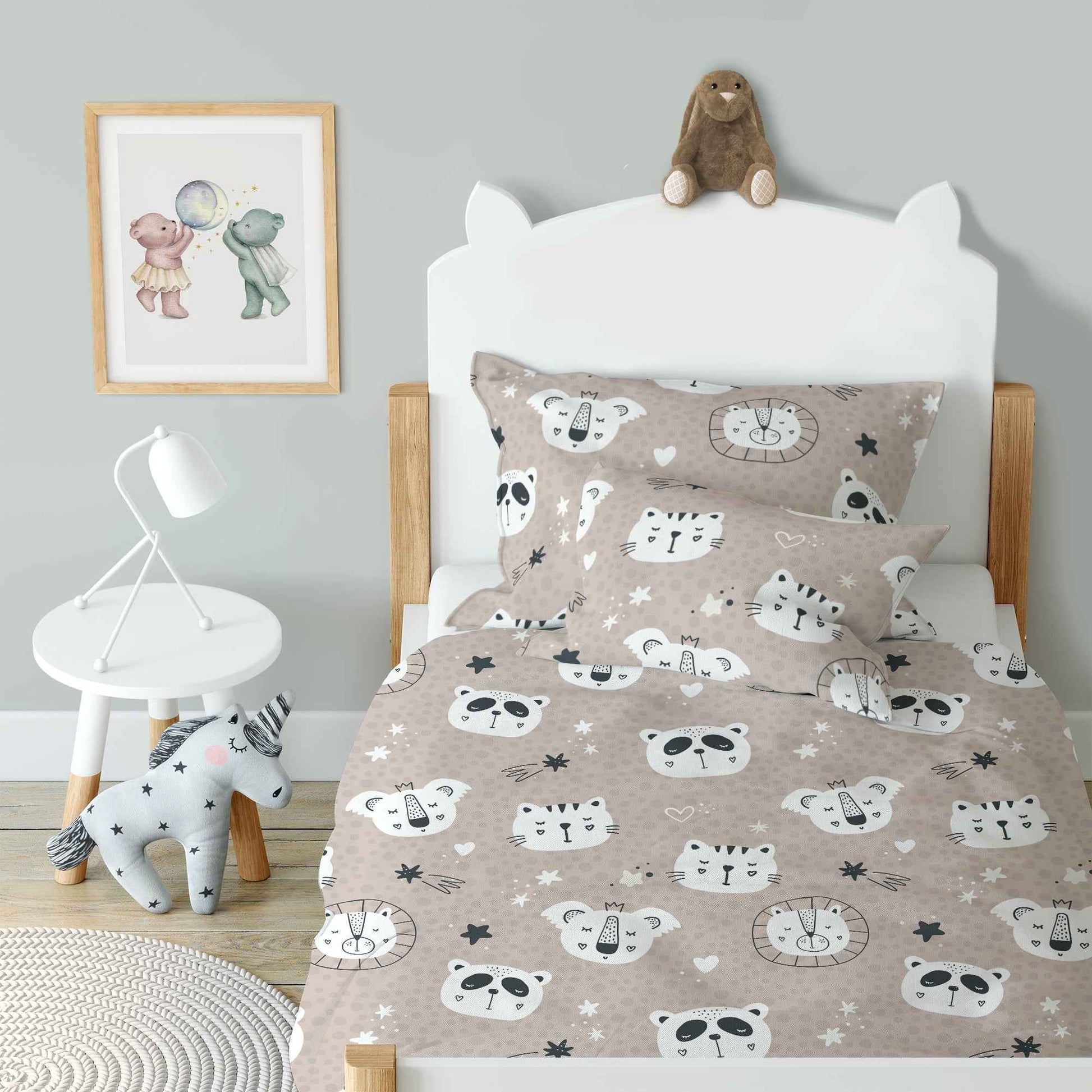 "Zootiere" Premium Kinderbettwäsche
