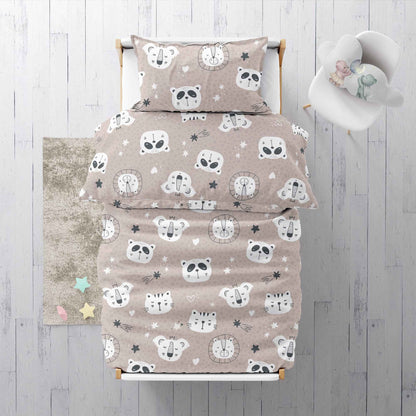 "Zootiere" Premium Kinderbettwäsche