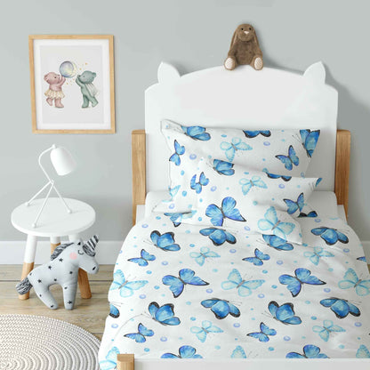 "Schmetterlinge" Premium Kinderbettwäsche