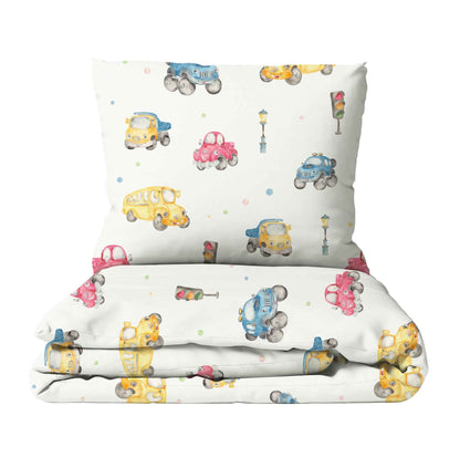 "Autos" Premium Kinderbettwäsche