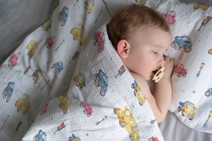 "Autos" Premium Kinderbettwäsche