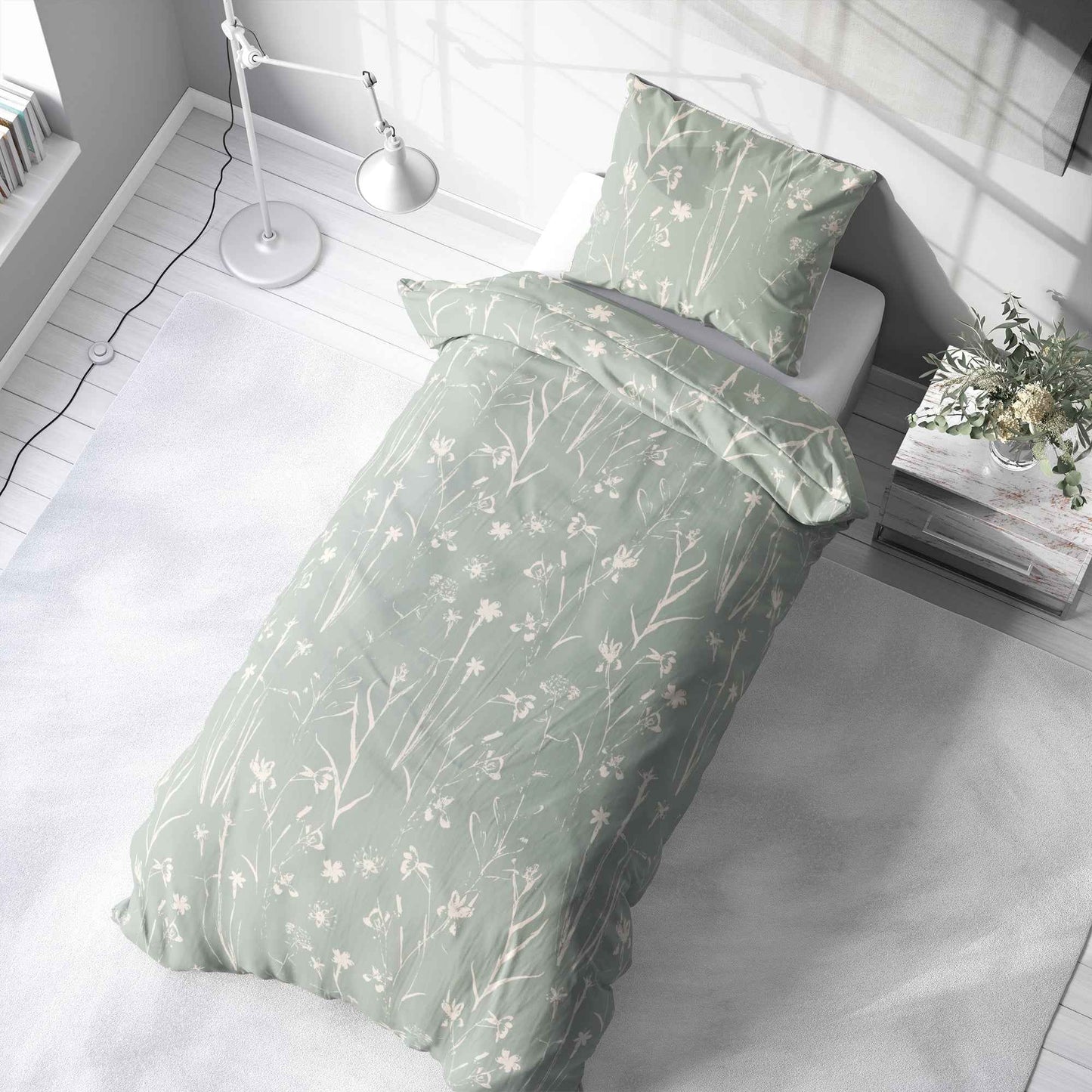 "Grüne Wiese" Premium Bettwäsche