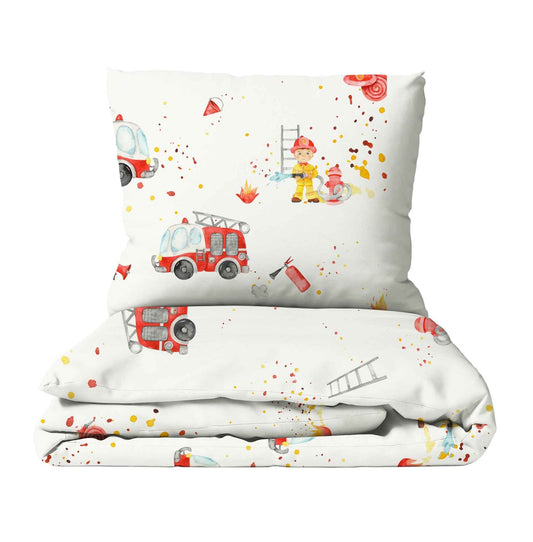 "Feuerwehr" Premium Kinderbettwäsche