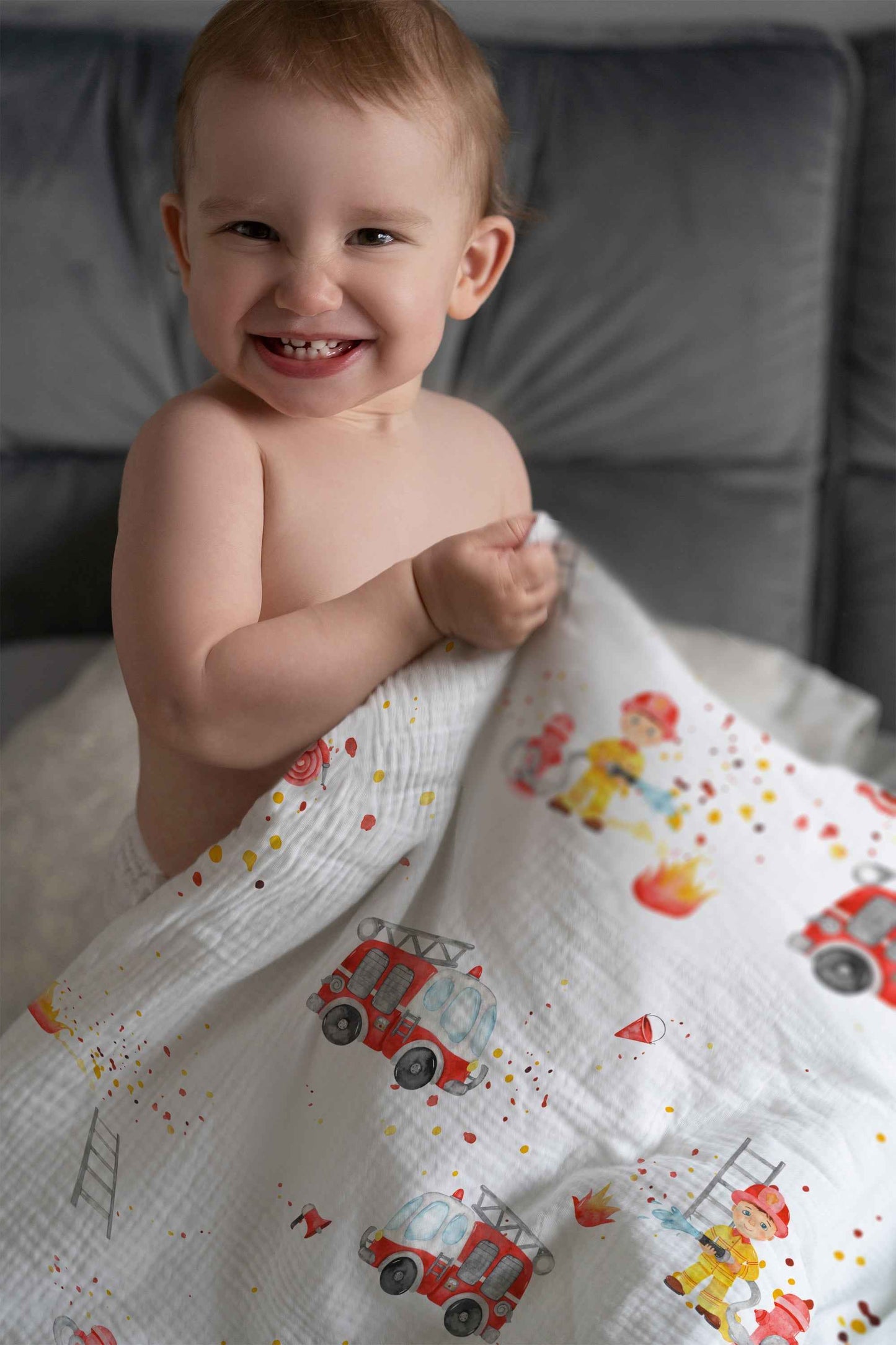 "Feuerwehr" Premium Kinderbettwäsche