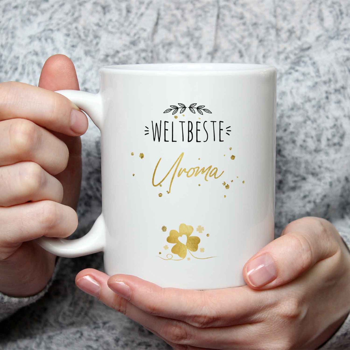 Bedruckte Tasse mit Spruch "Weltbeste"