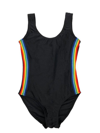 Badeanzug Regenbogen - Meloni2