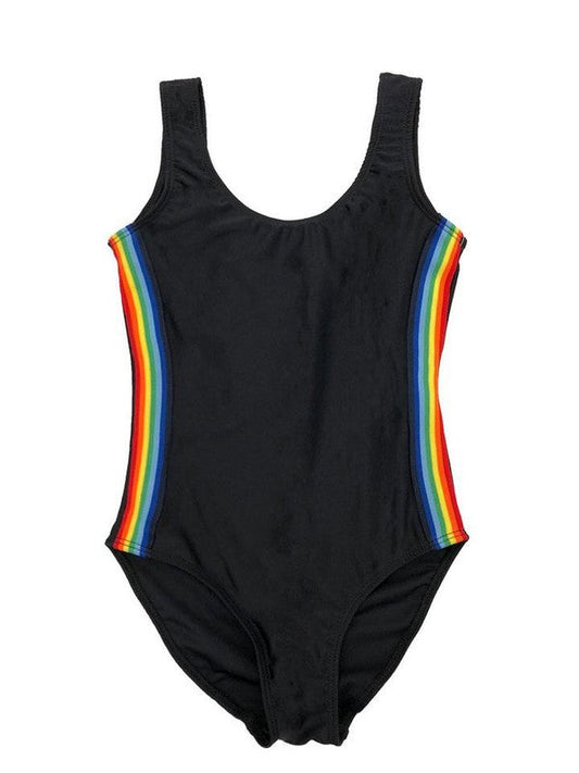 Badeanzug Regenbogen - Meloni2